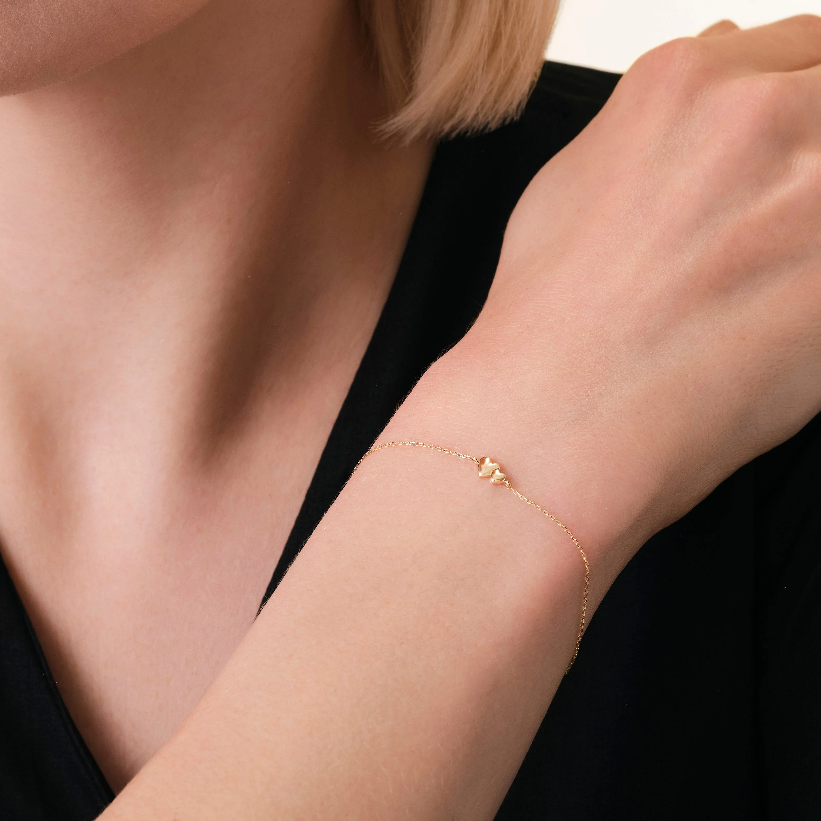 Duo Heart Bracelet - Image 2