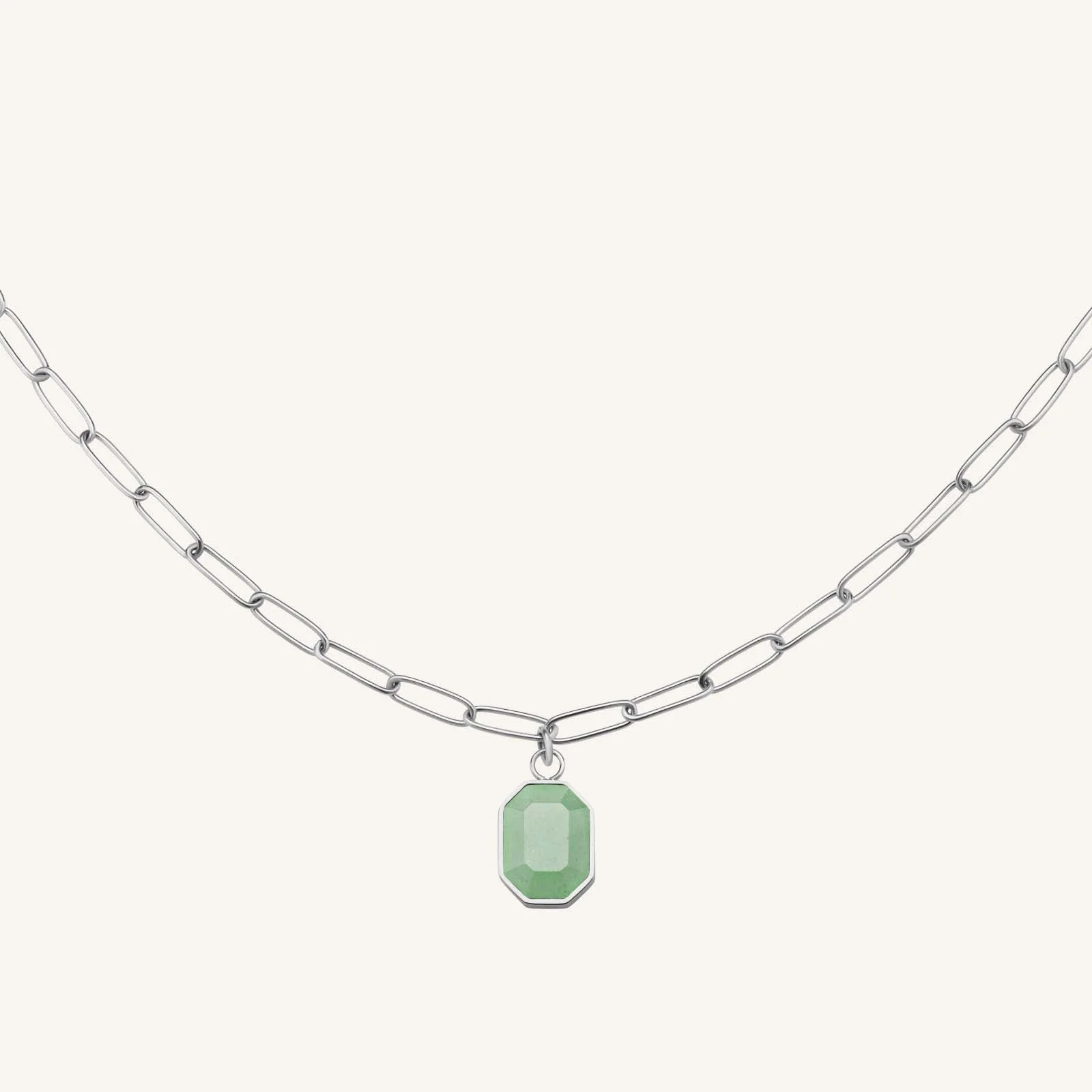 Geometric Jade Necklace - Image 2