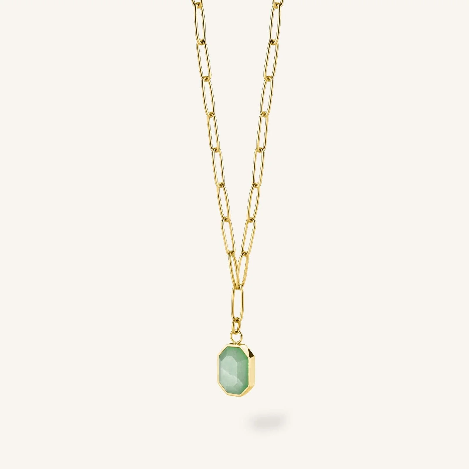 Geometric Jade Necklace - Image 4