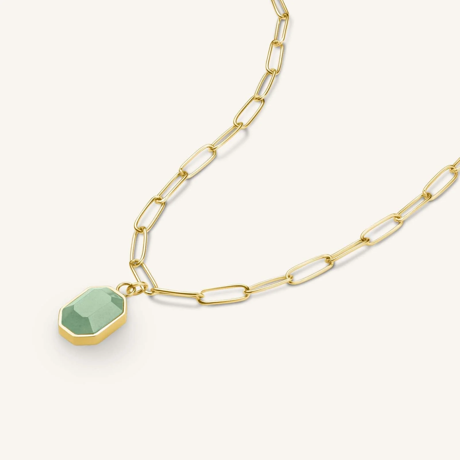 Geometric Jade Necklace - Image 5