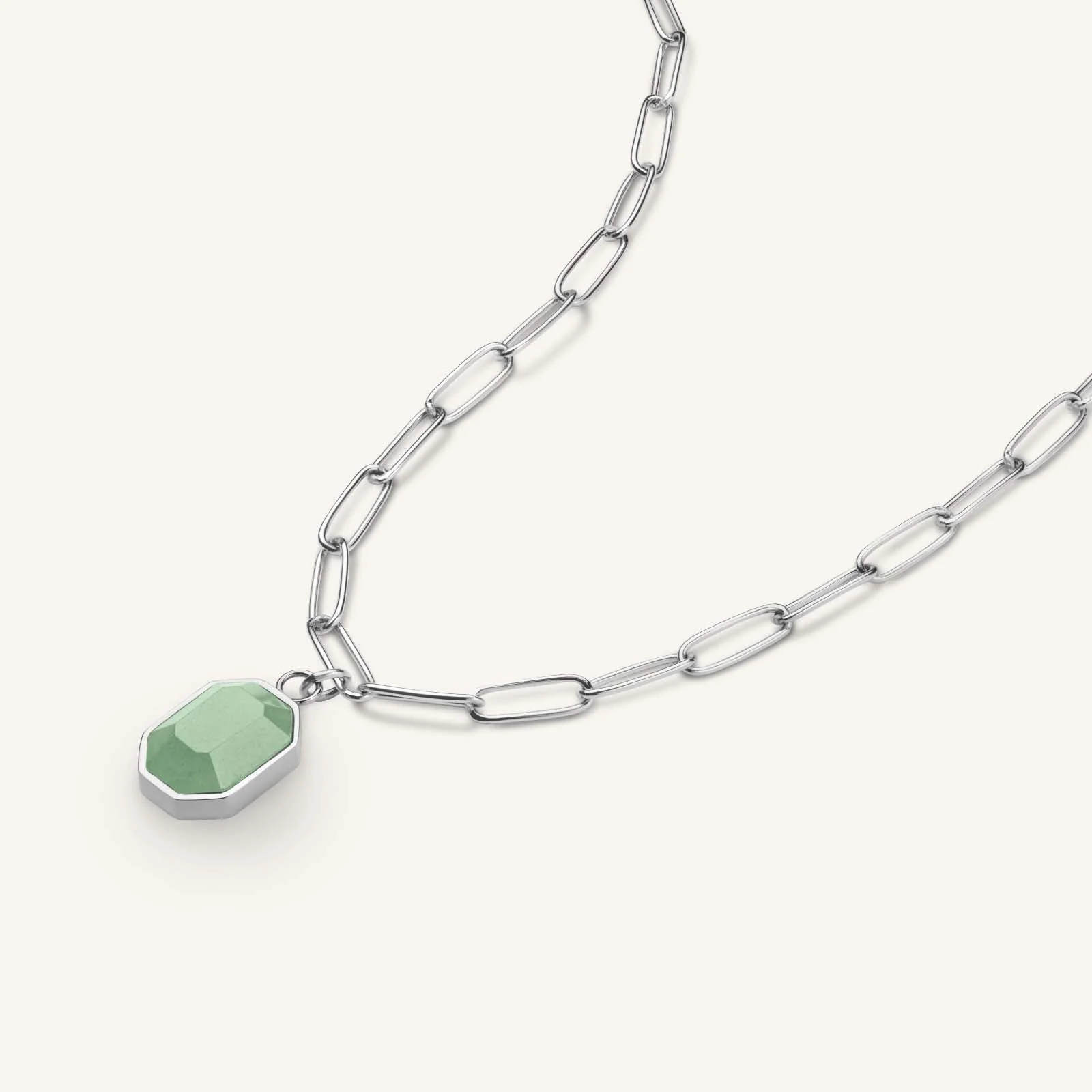Geometric Jade Necklace - Image 7