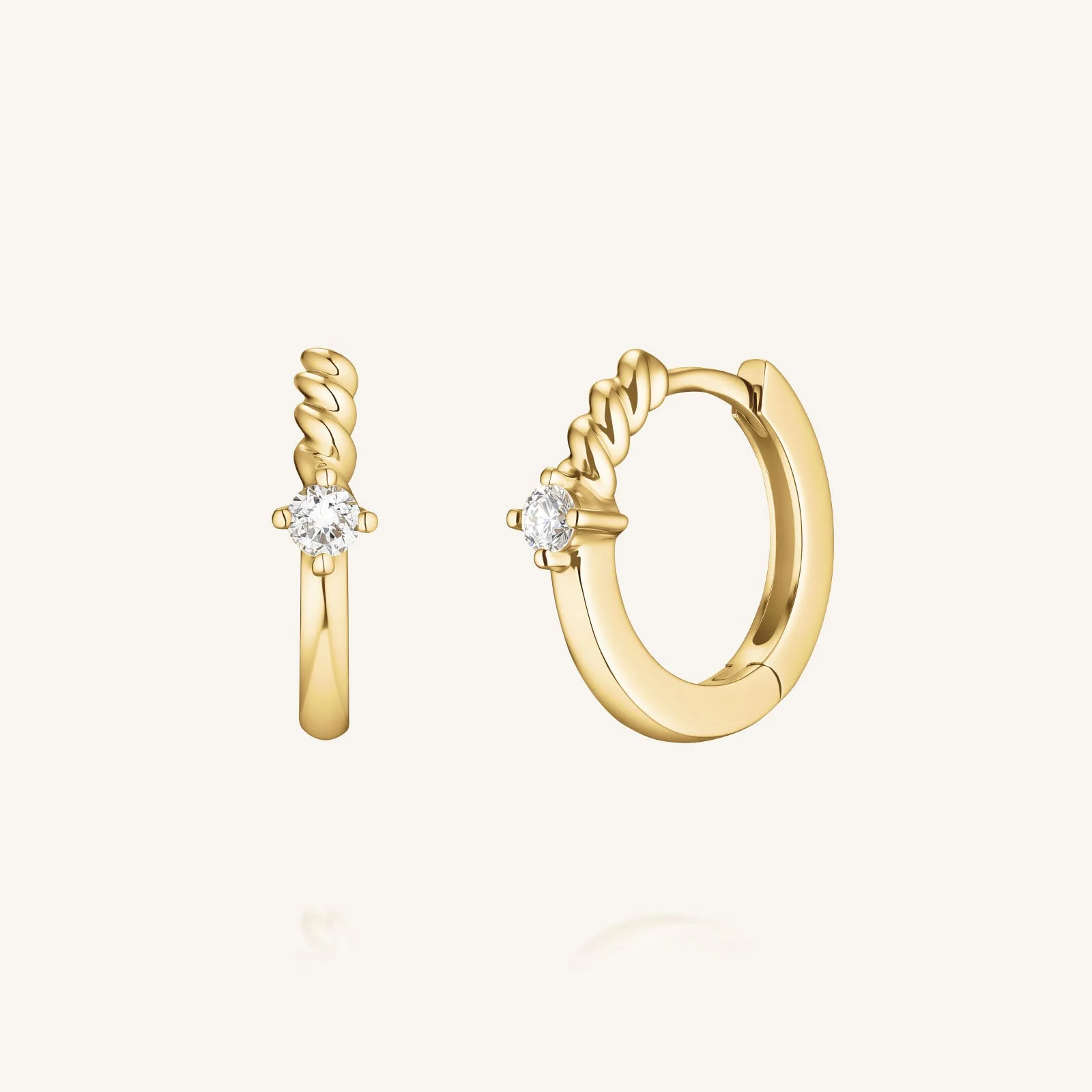 Half Twisted Hoops