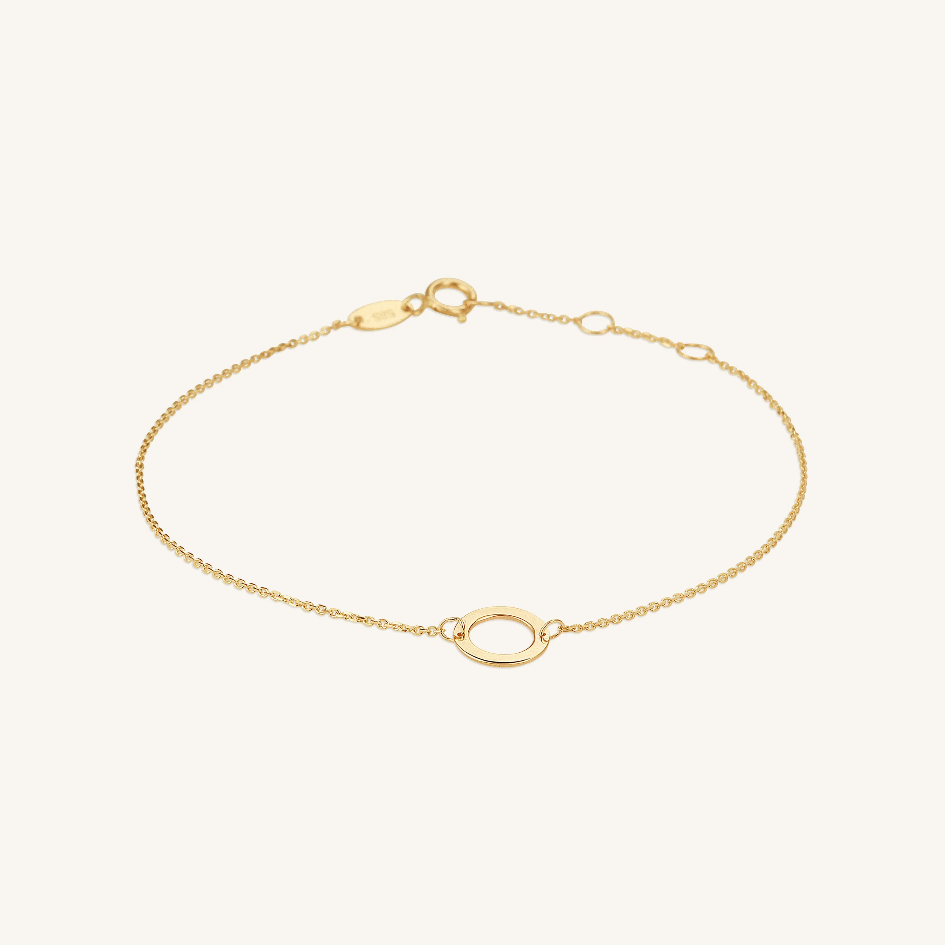 Hallow Coin Bracelet