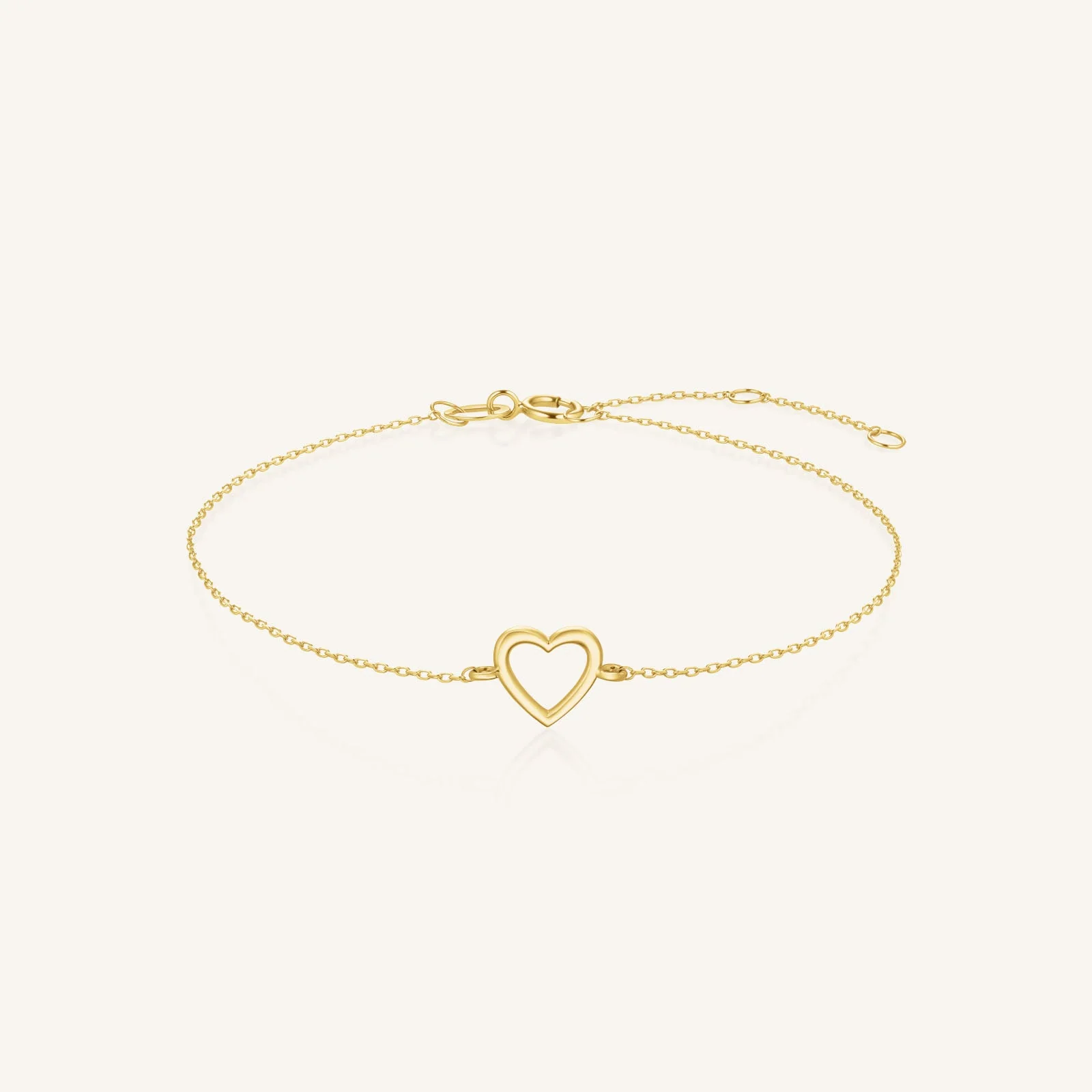 Halo Heart Bracelet