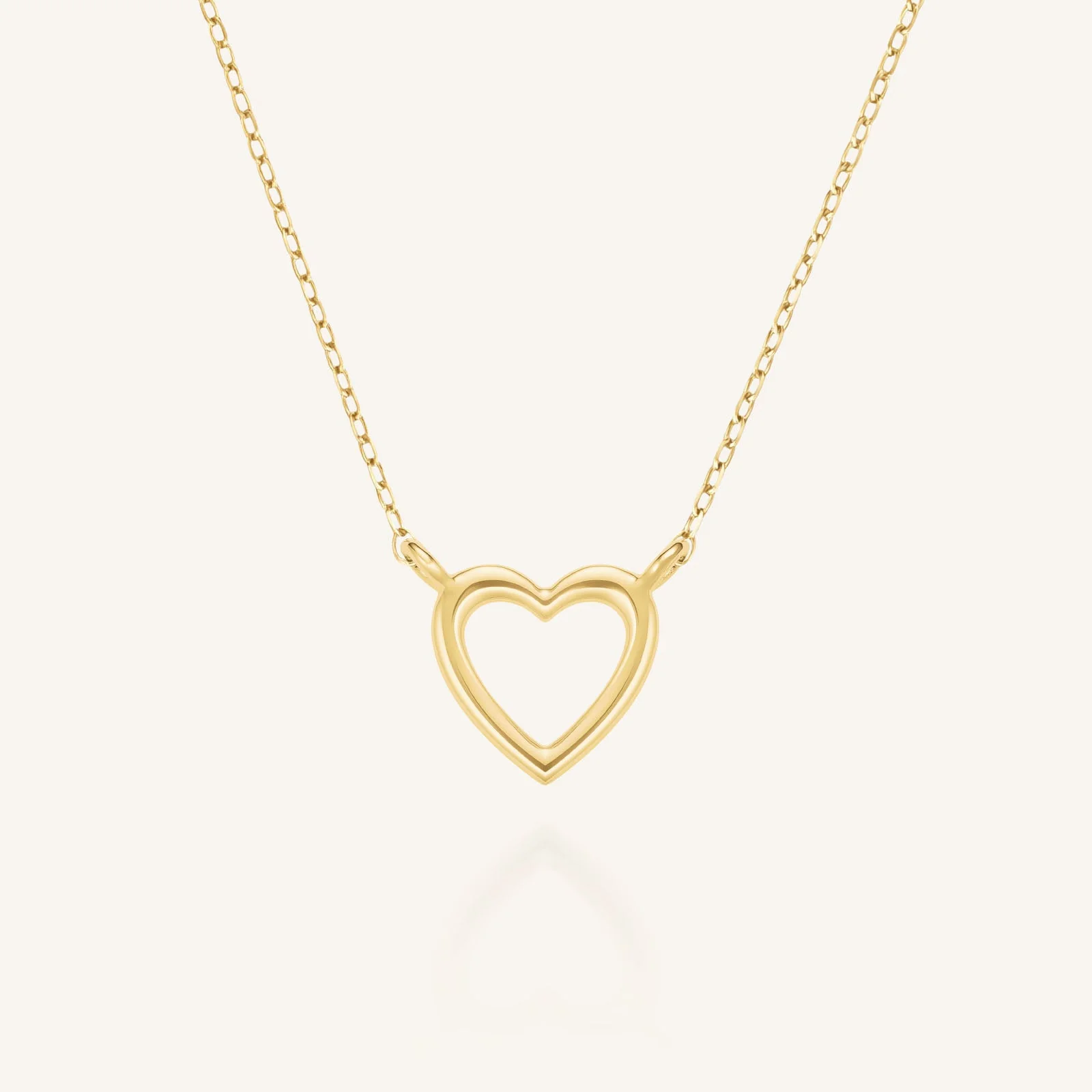 Halo Heart Necklace