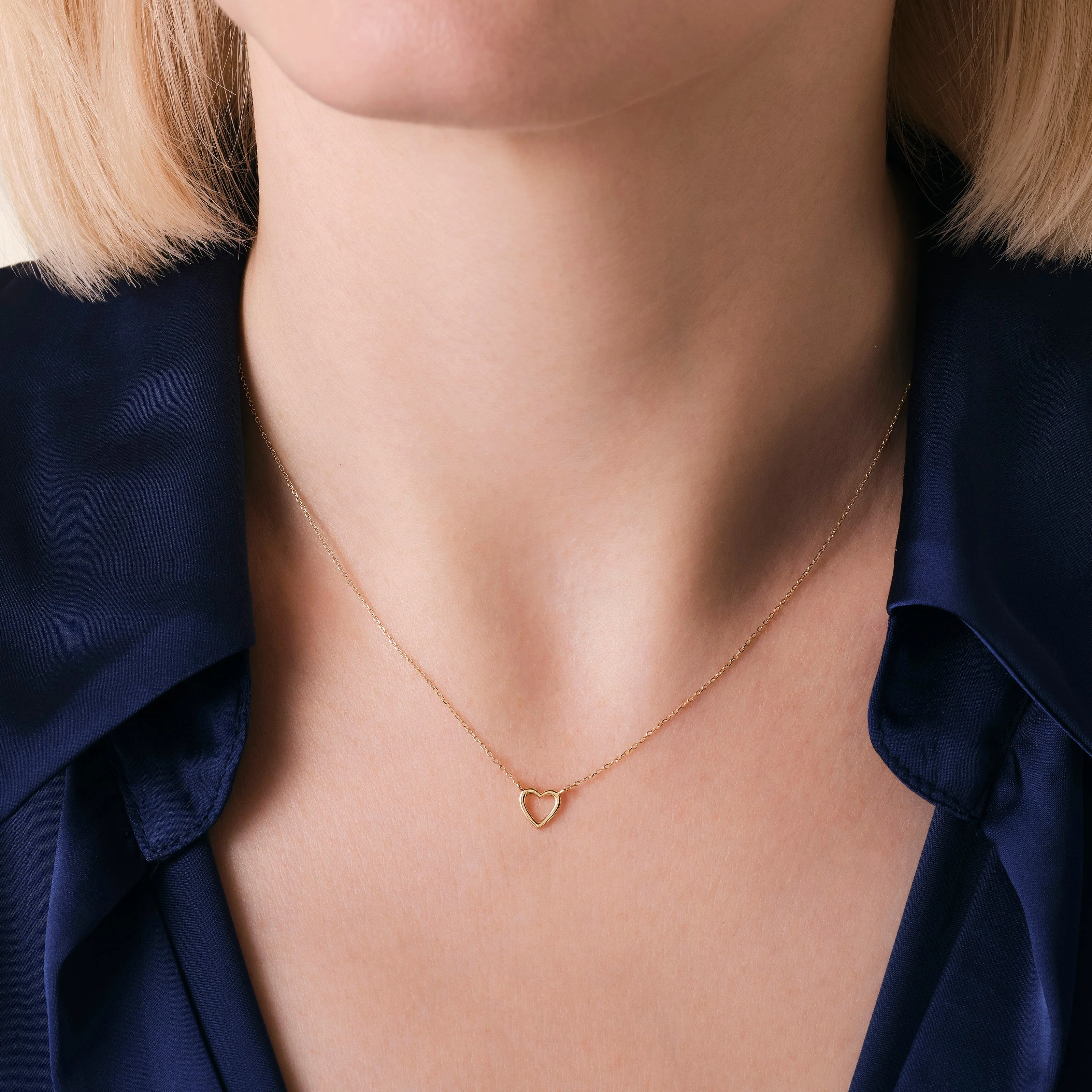 Halo Heart Necklace - Image 2
