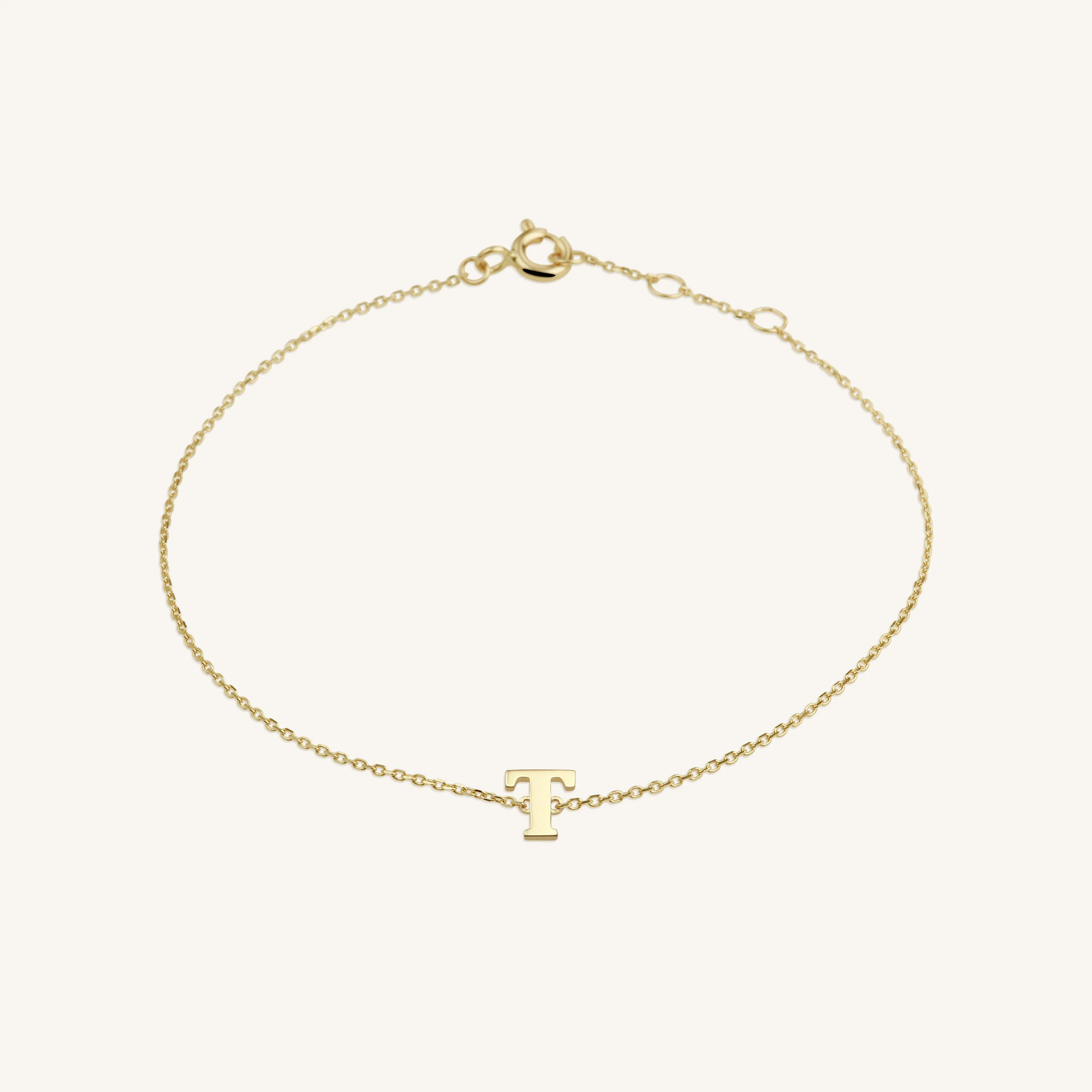 Initial Bracelet T