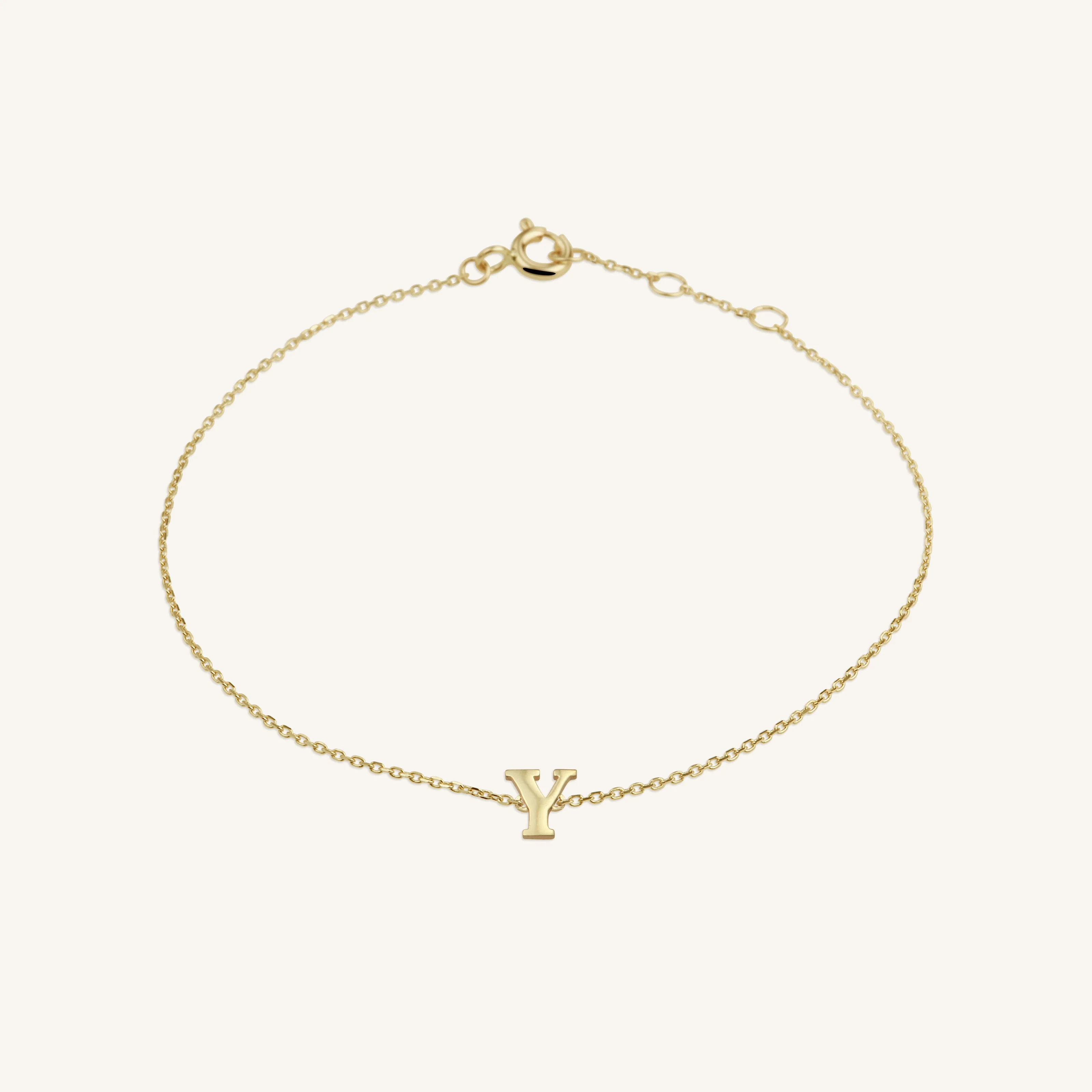 Initial Bracelet Y