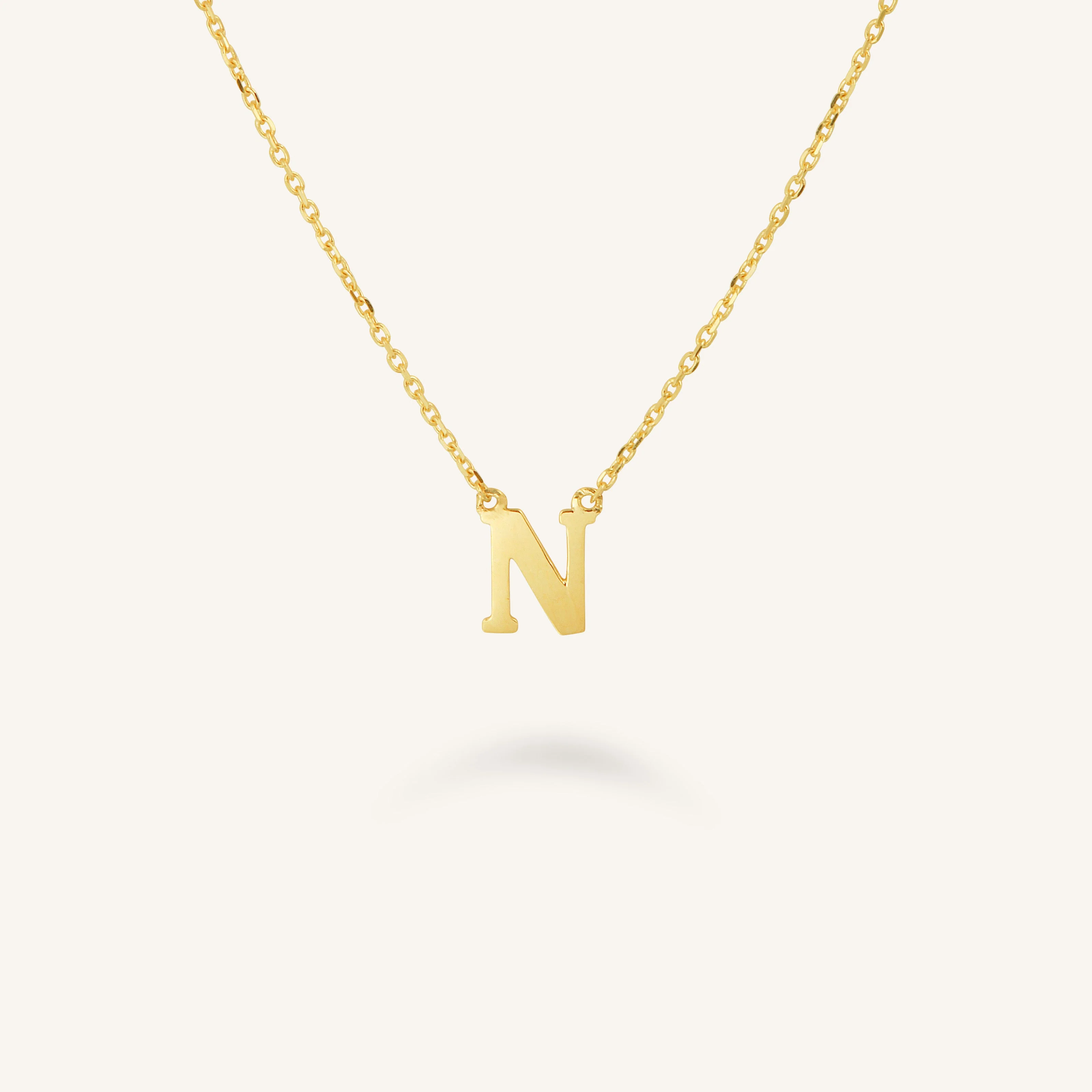 Initial Necklace N