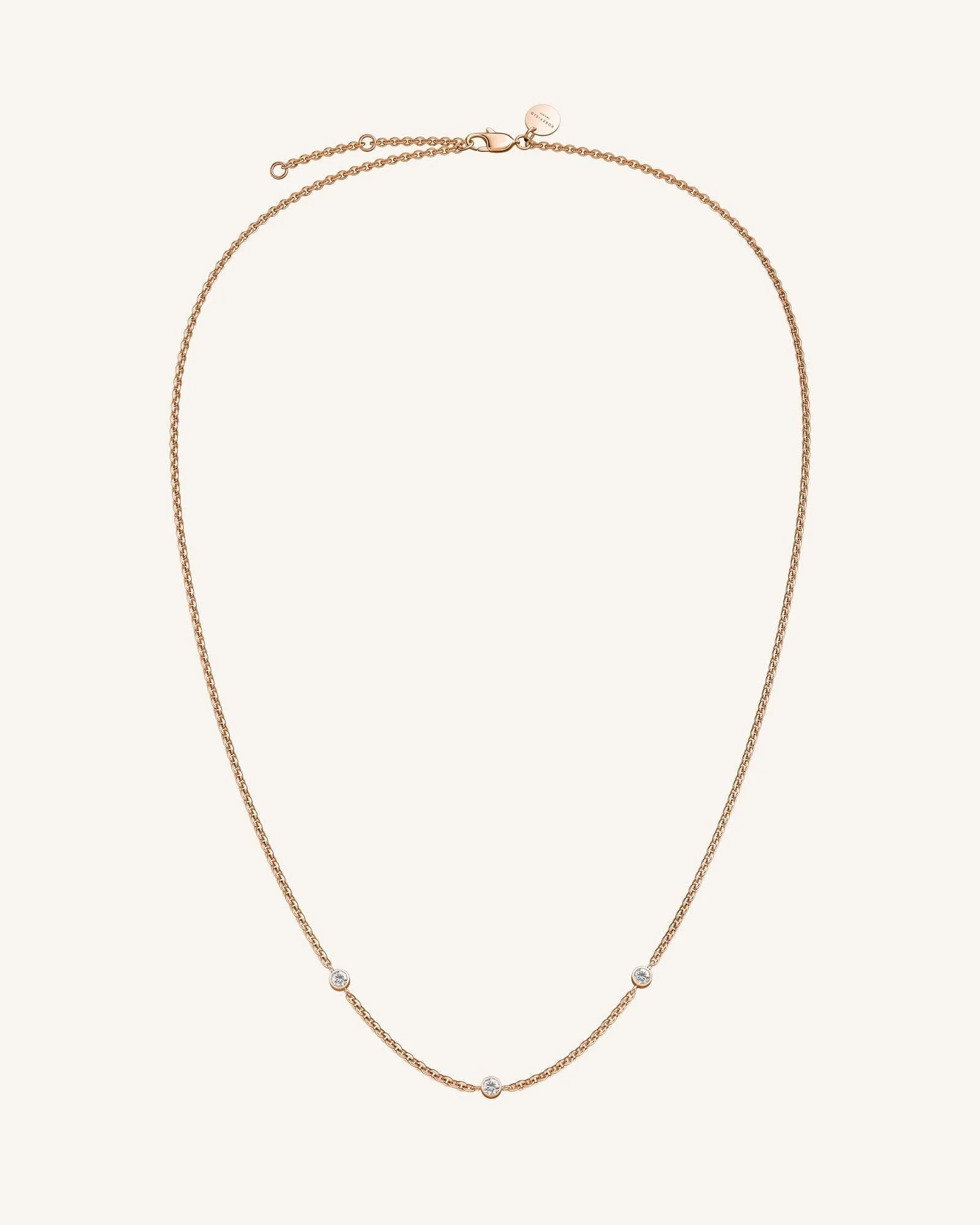 3 Birthstone Necklace - Image 5