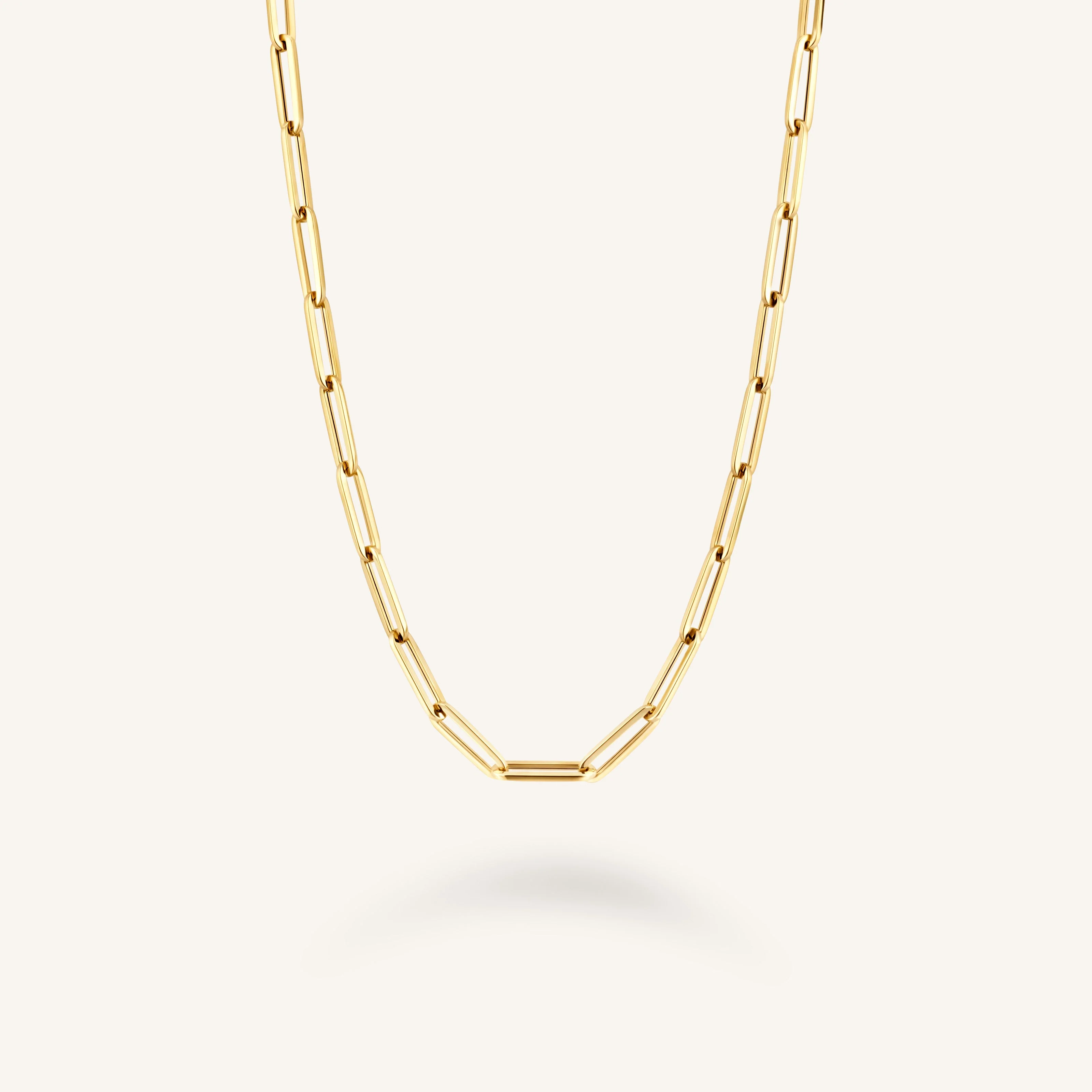 Paper Clip Chain Necklace