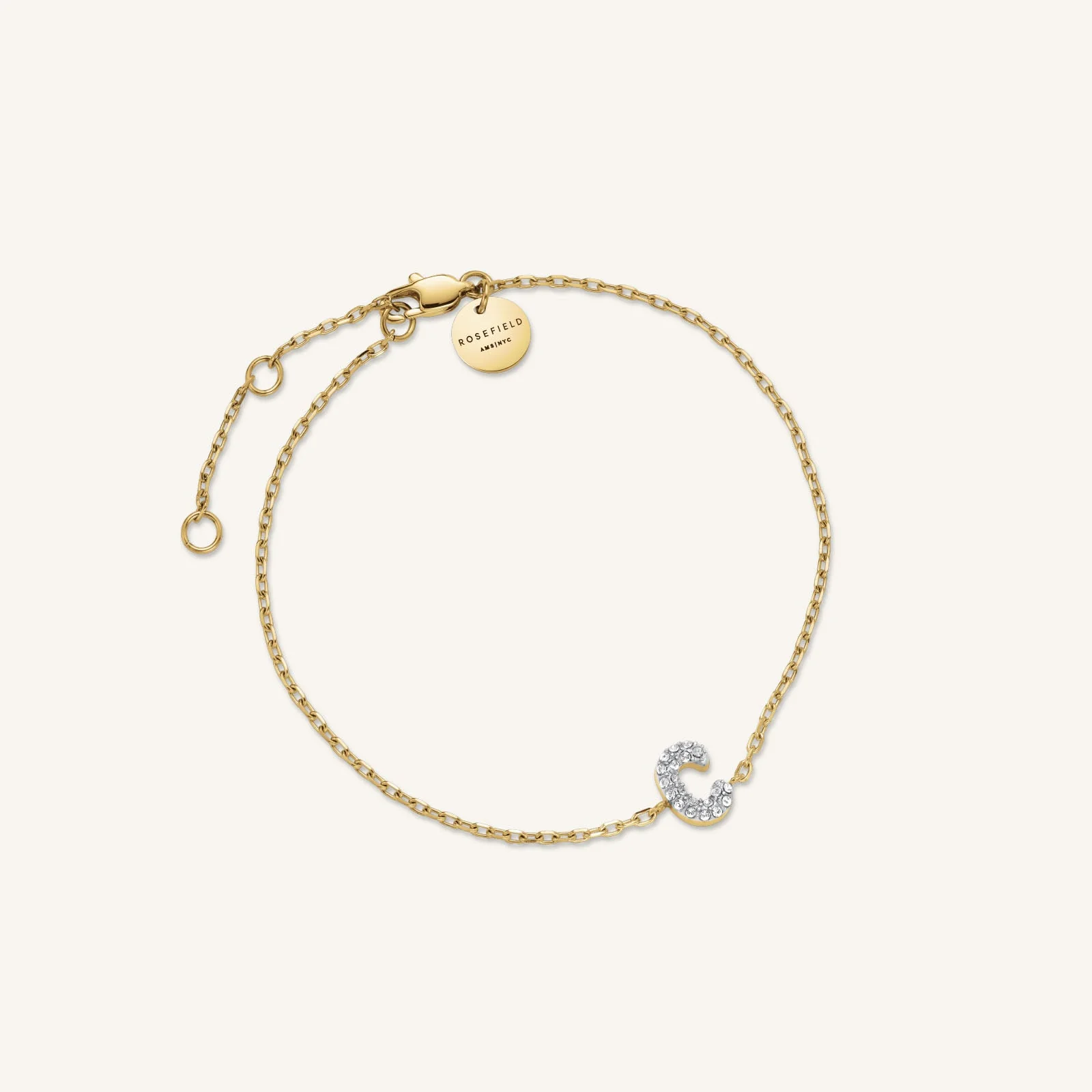 Crystal Letter C Bracelet