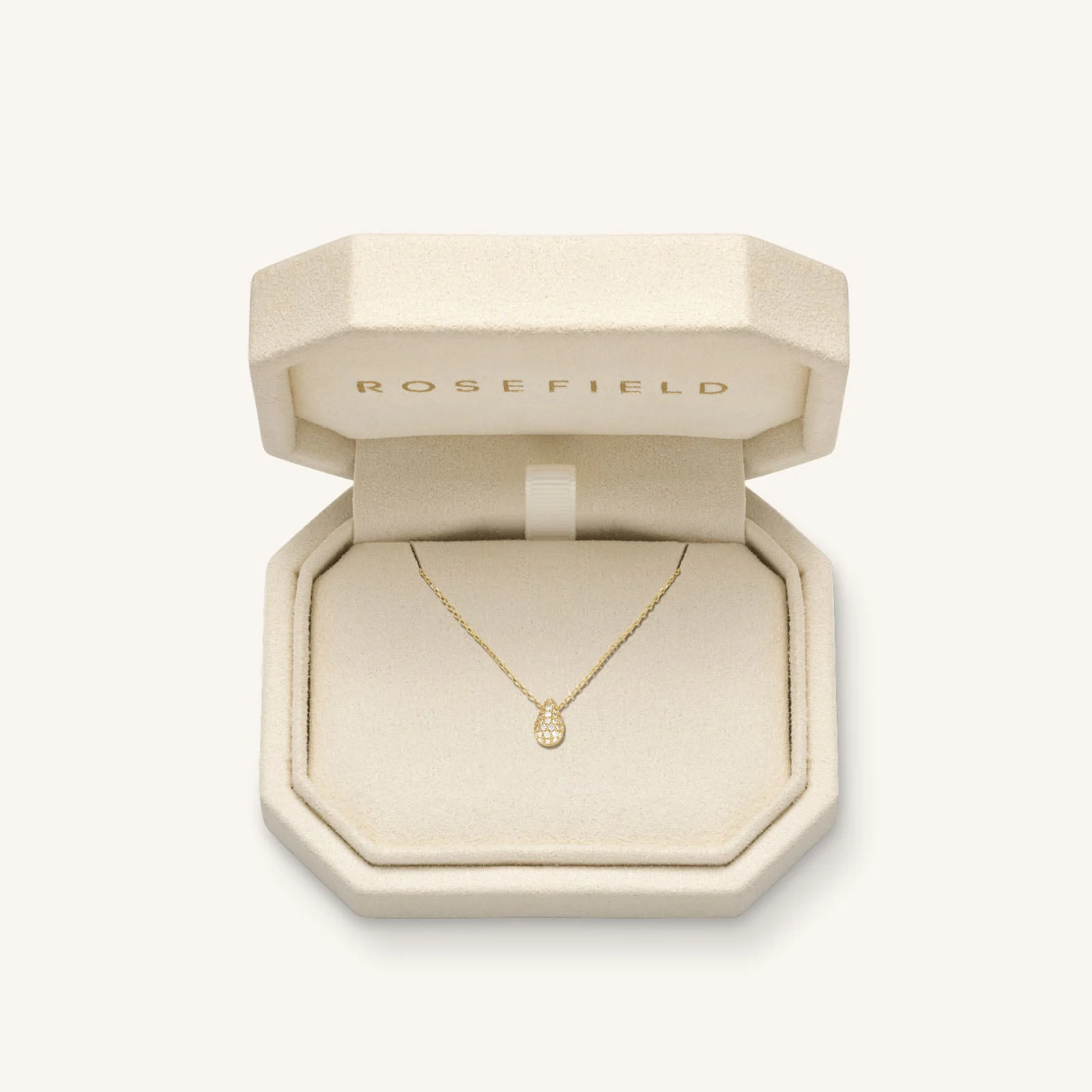 Teardrop Pave Necklace - Image 6