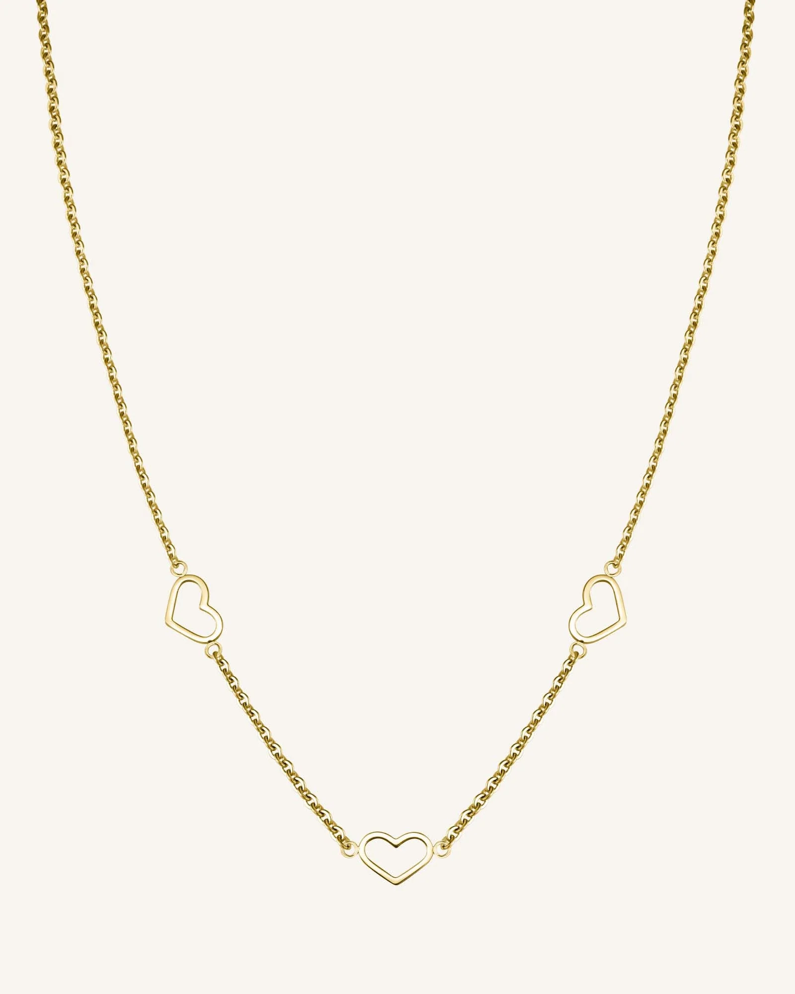 Triple Heart Necklace