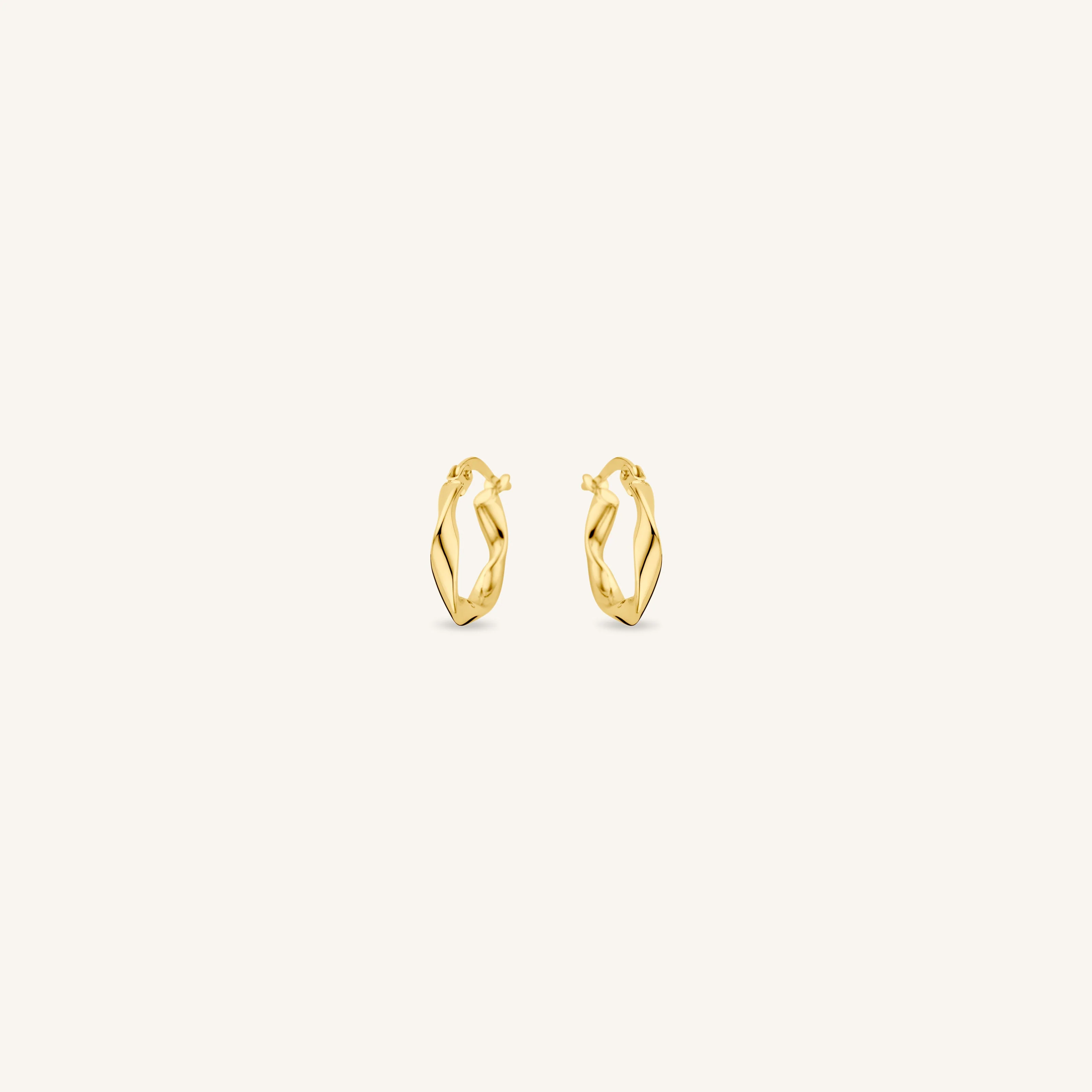 Twisted Tube Earrings